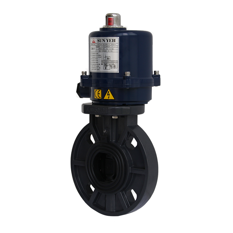 SUNYEH電動(dòng)PVC蝶閥 SUNYEH電動(dòng)PVC蝶閥